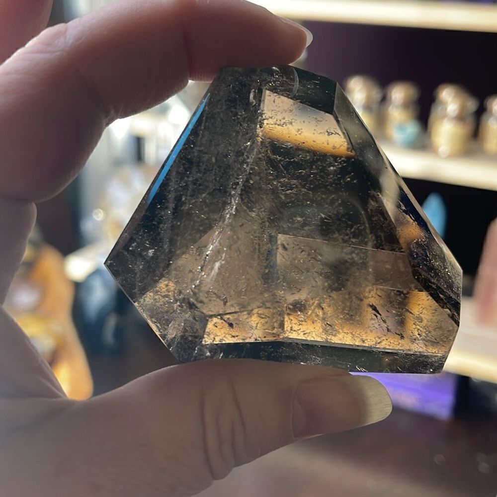 High Quality Smoky Quartz Freeform home feng shui meditation